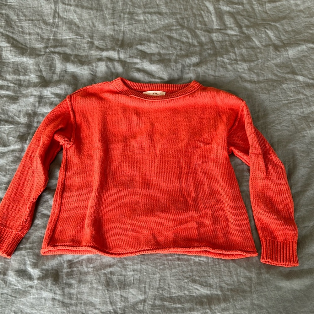 Inside out sweater